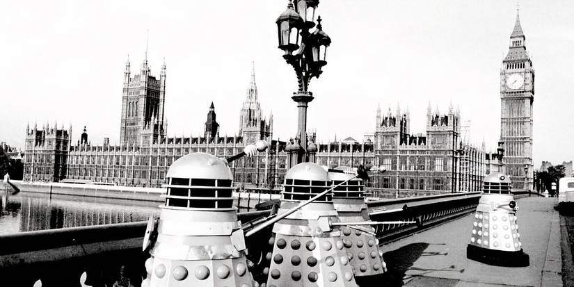 The Daleks prepare for 'The Dalek Invasion of Earth' (Doctor Who, 1964)