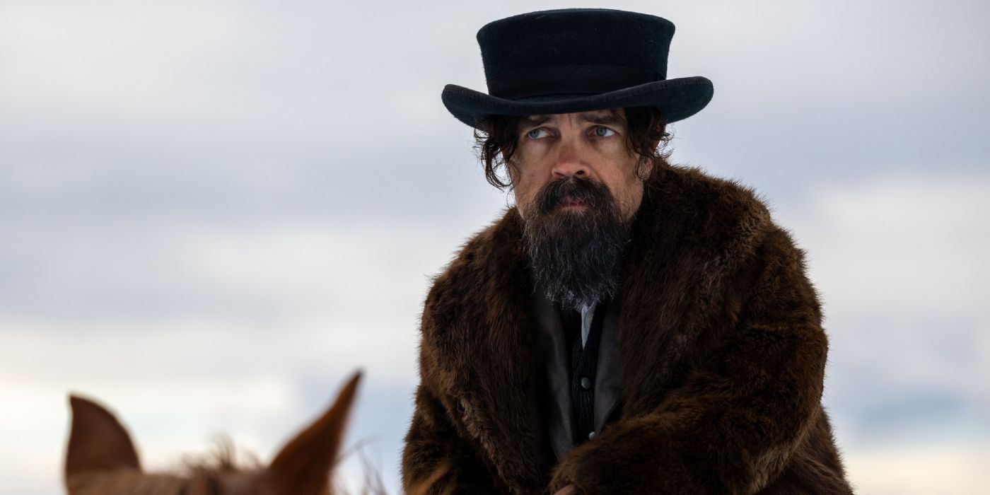Peter Dinklage riding a horse in The Thicket