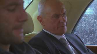Charles Widmore (played by Alan Dale), attempts to buy off Desmond (Henry Ian Cusick), to prevent him from ever seeing Penelope again in Lost’s Season 2 Episode ‘Live Together Die Alone.’