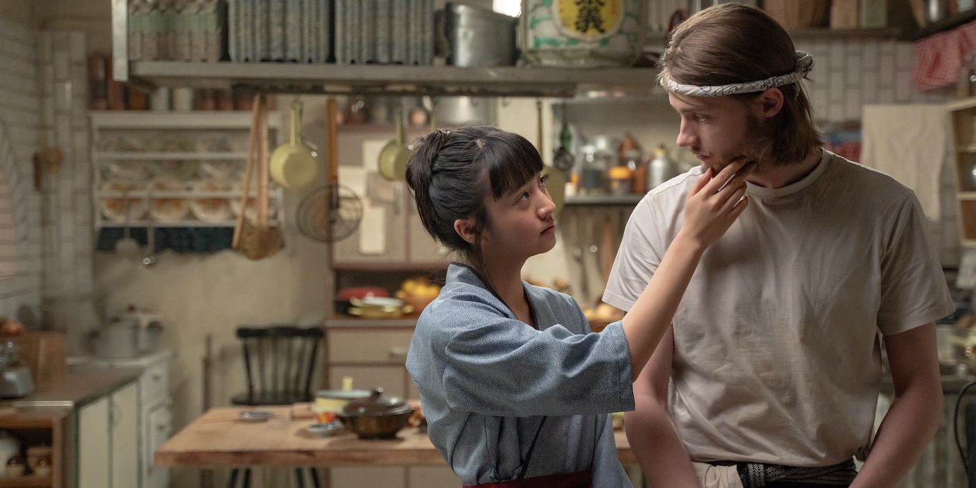 Kôki and Palmi Kormákur share an intimate moment together in Touch. 