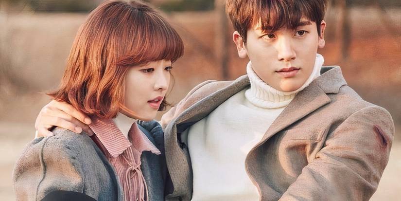 Bong-soon carrying Min-hyuk, Strong Girl Bong-soon-1