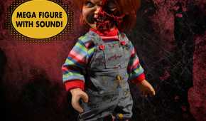 Mezco Toyz Is Bringing Pizza Face Chucky to Life With New Talking Mezco Toyz Is Bringing Pizza Face Chucky to Life With New Talking