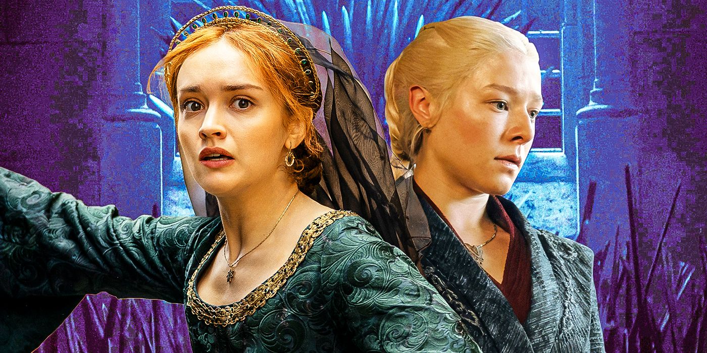 'House of the Dragon's Big Season 2 Kiss Wasn't Even Scripted - That's ...
