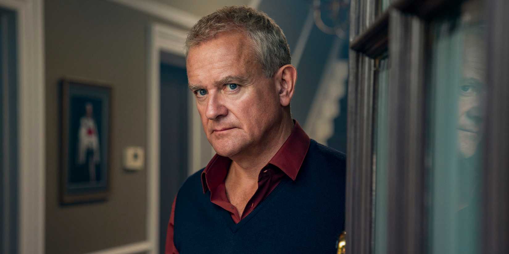 Hugh Bonneville as Judge Hector Blake standing by an open door in I Came By