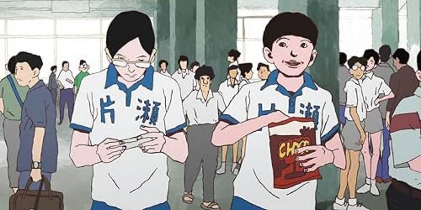 Smile and Peco in ping pong the animation
