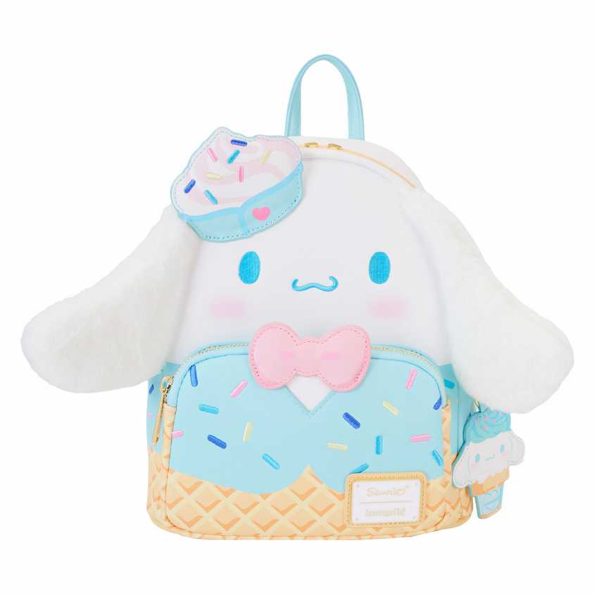 cinnamoroll mini backpack hot topic Loungefly Fuzzy Her Universe Cinnamoroll Strawberry Mini