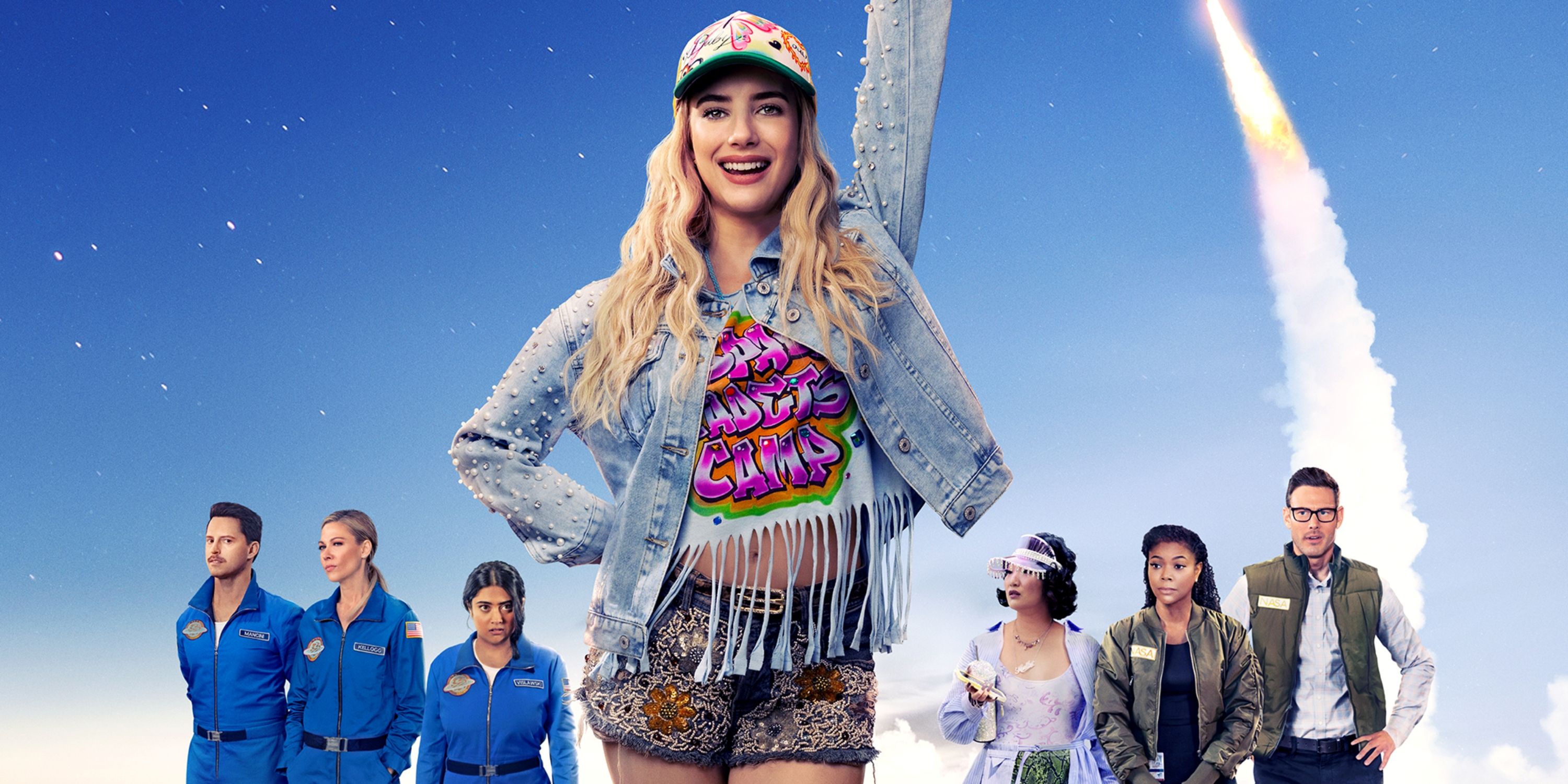 Emma Roberts Compares 'Space Cadet' to 'Legally Blonde' and 'Romy and ...