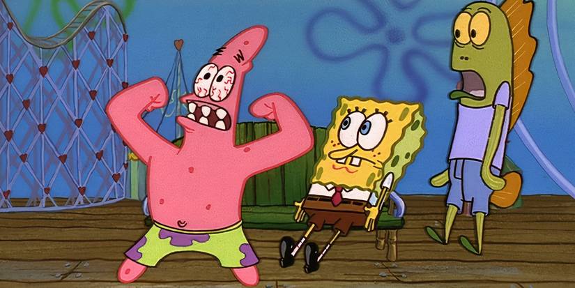 Patrick Jump 10 Best Patrick Episodes of 'SpongeBob SquarePants', Ranked