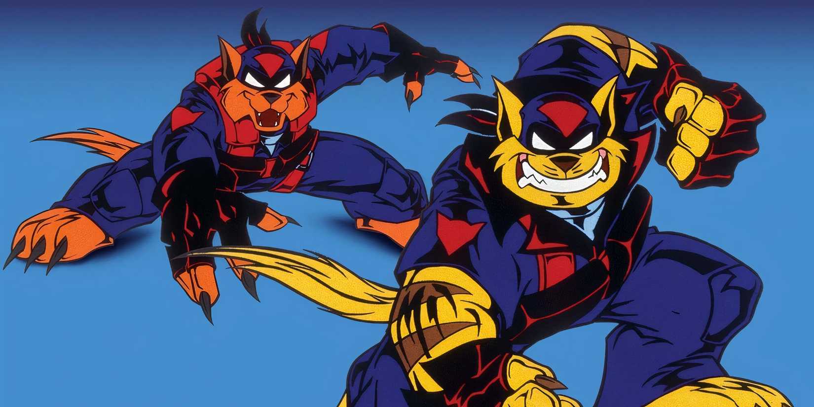 Razor and T-Bone from 'SWAT Kats: The Radical Squadron'