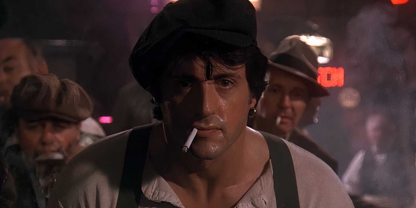 sylvester stallone smoking cigarettes Smokin' a Cigar Photo Print Poster Rocky Balboa John Rambo Happy National Cigar Day!