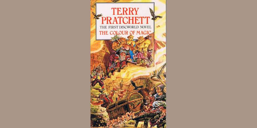 The Color of Magic Terry Pratchett book cover