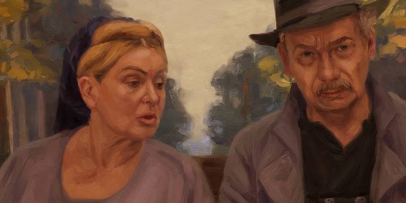 An Older Couple from The Peasants 