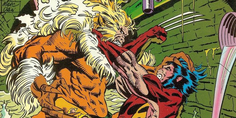 Wolverine Fight First Rait Wolverine Didn't Always Have Adamantium Claws