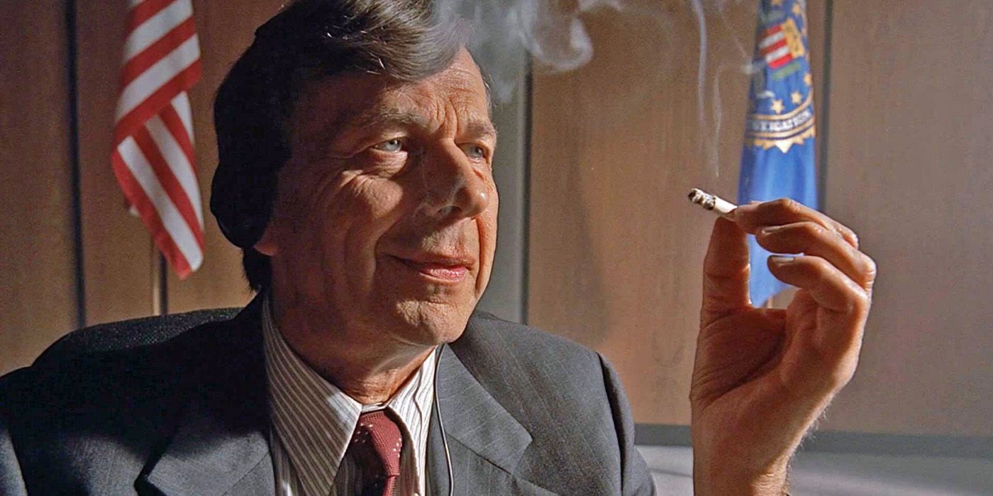 the cigarette smoking man This 'X-Files' Episode Was Supposed to Kill Off a Fan-Favorite