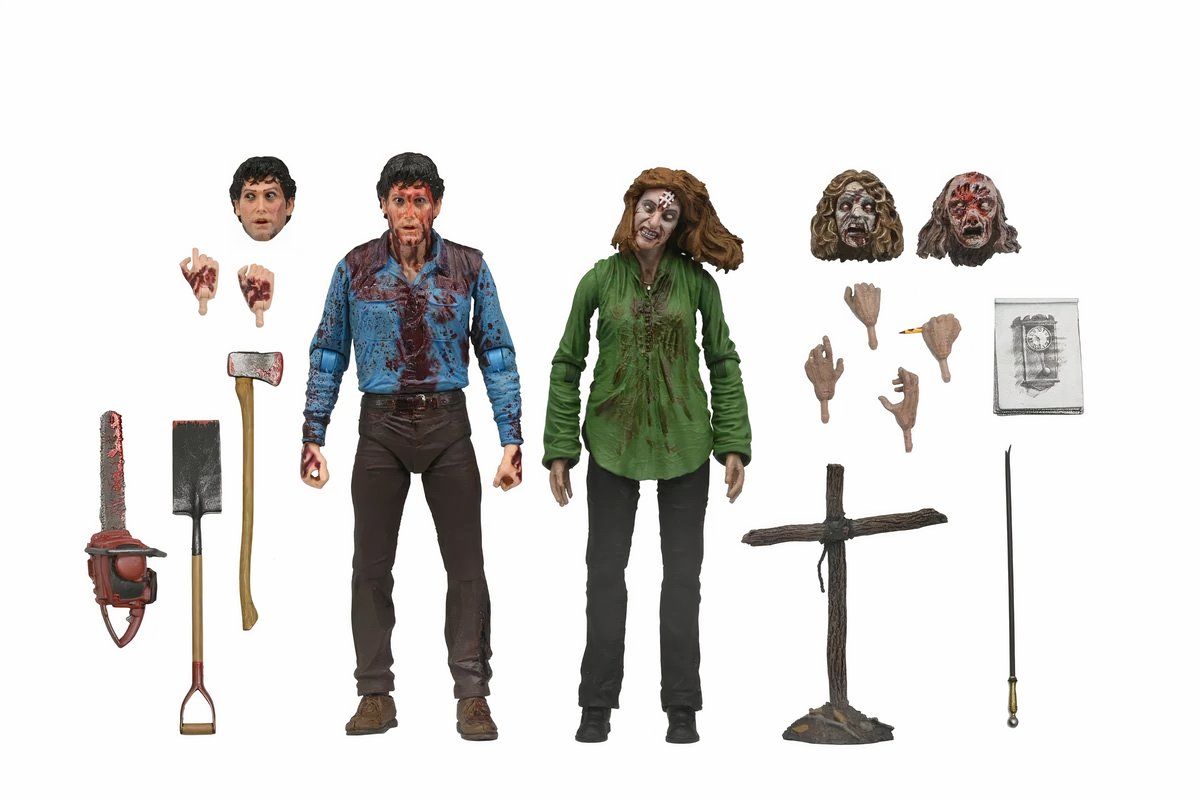 The Evil Dead's Ash and Cheryl Get Nostalgic New Figure Pack From NECA