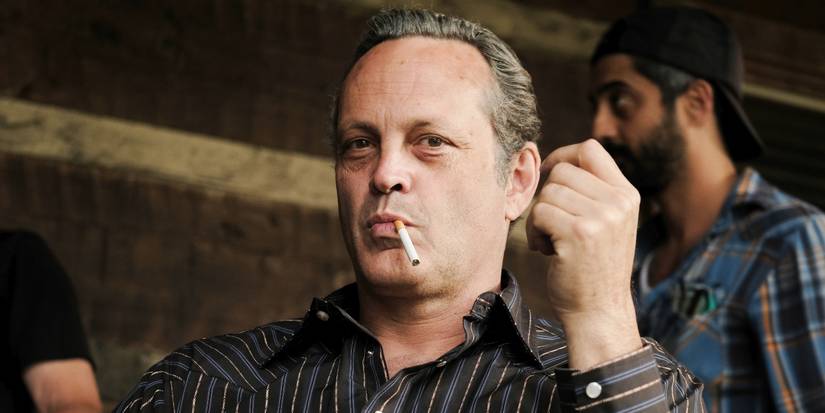 Vince Vaughn as Frog smoking a cigarette in Arkansas 