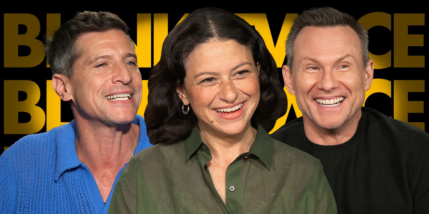 Simon Rex, Alia Shawkat and Christian Slater Talk Blink Twice