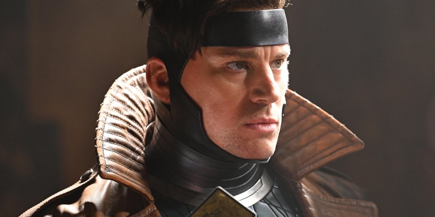 Gambit looking intently ahead in Deadpool & Wolverine