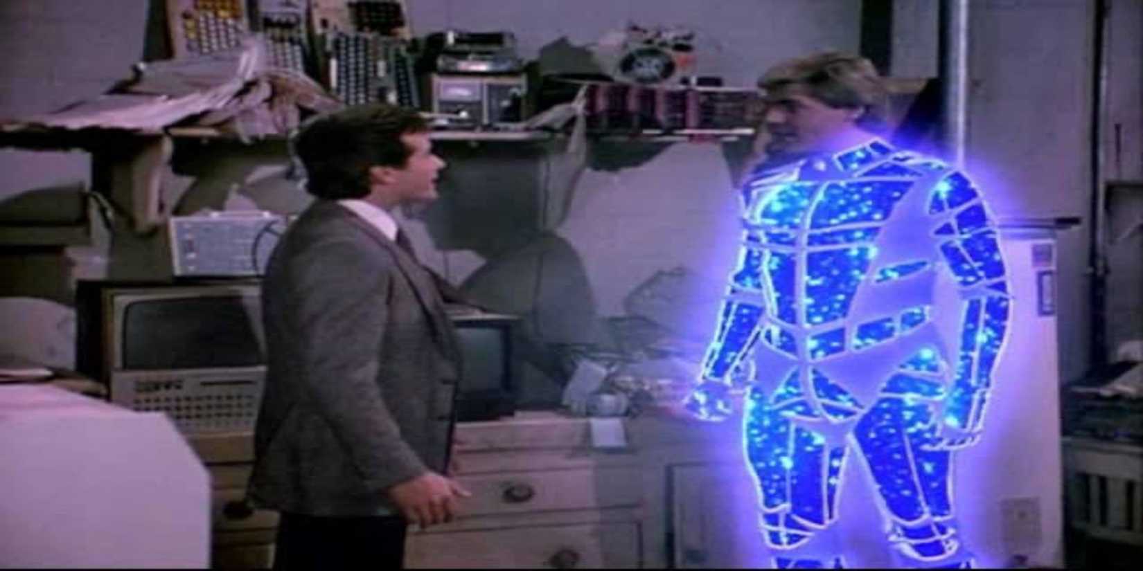 Walter and Automan speak to one another