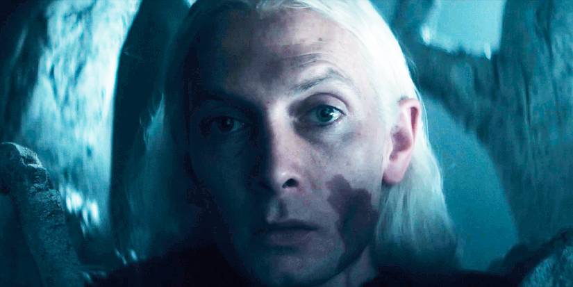 A close up of Bloodraven in House of the Dragon Season 2 Episode 8