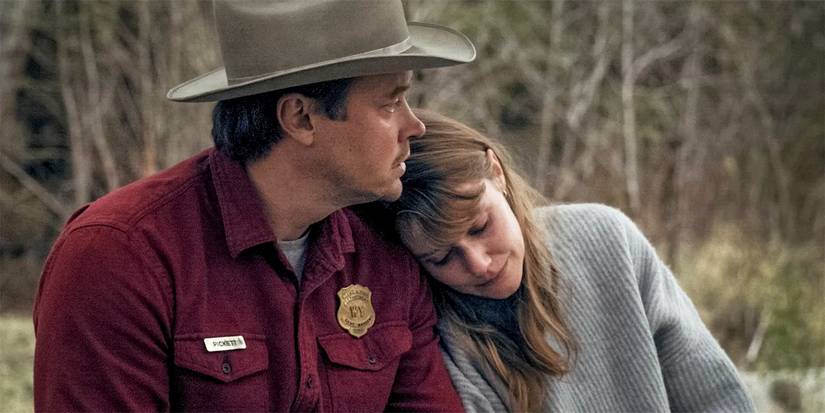 Michael Dorman and Julianna Guill in 'Joe Pickett'