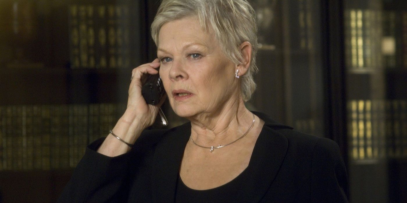 Judi Dench as M in &lsquo;Skyfall&rsquo;