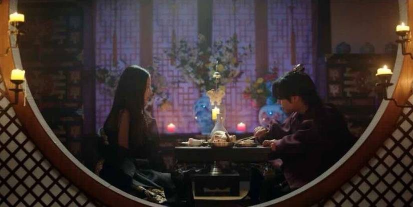 Lovers eating by candlelight, Love Song for Illusion