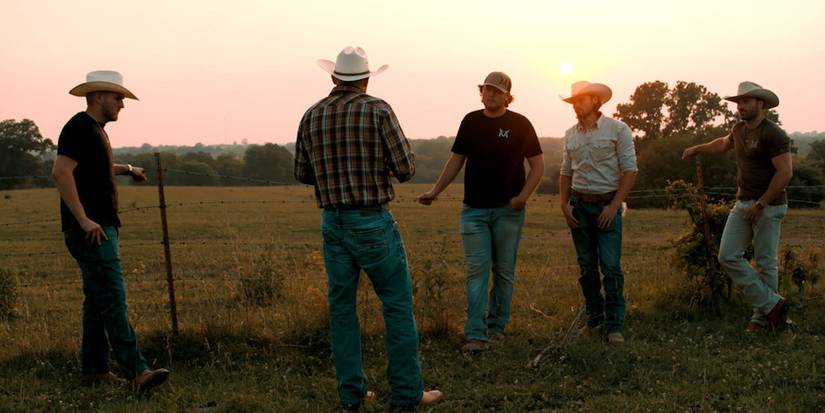 Steven McBee and his sons on the farm on 'The McBee Dynasty: American Cowboys'