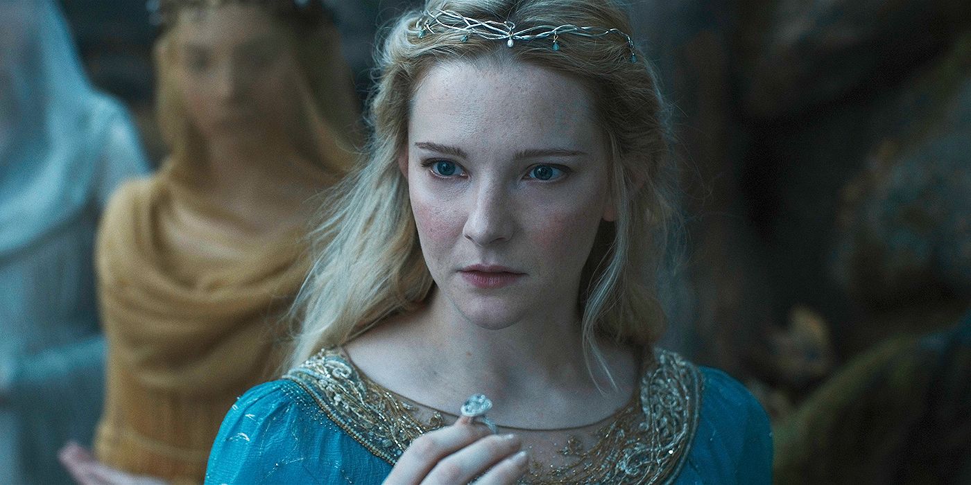 galadriel rings of power blue dress Halloween is over. But Galadriel in Nmenor stole my heart. I wanted to  dress as her but I didn't even know how to start. Does anyone know the type  of [historical?] dress/bodice