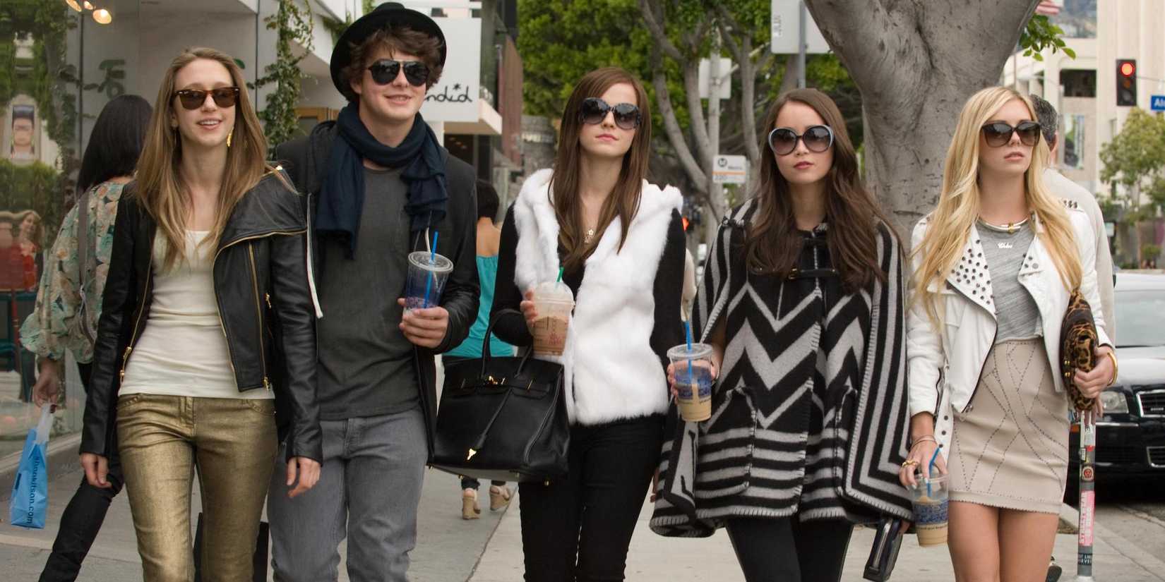 Taissa Farmiga, Israel Broussard, Emma Watson, Katie Chang, and Claire Julien in The Bling Ring (2013)