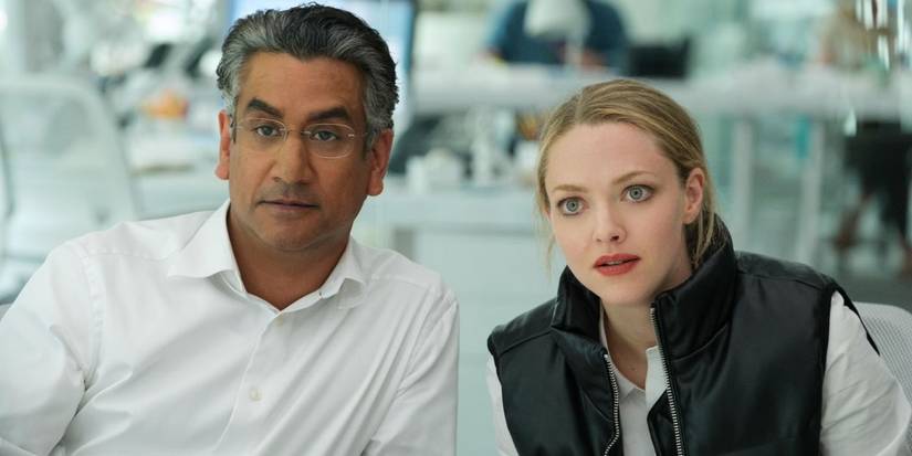 Naveen Andrews and Amanda Seyfried as the main cast in The Dropout
