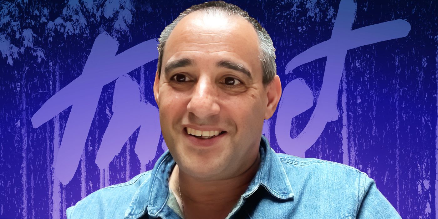 Custom image of Elliott Lester during an interview for The Thicket