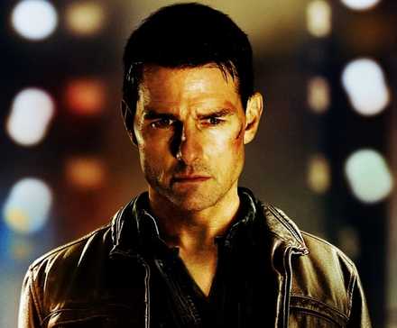 Tom Cruise on a cropped poster of 2012's Jack Reacher