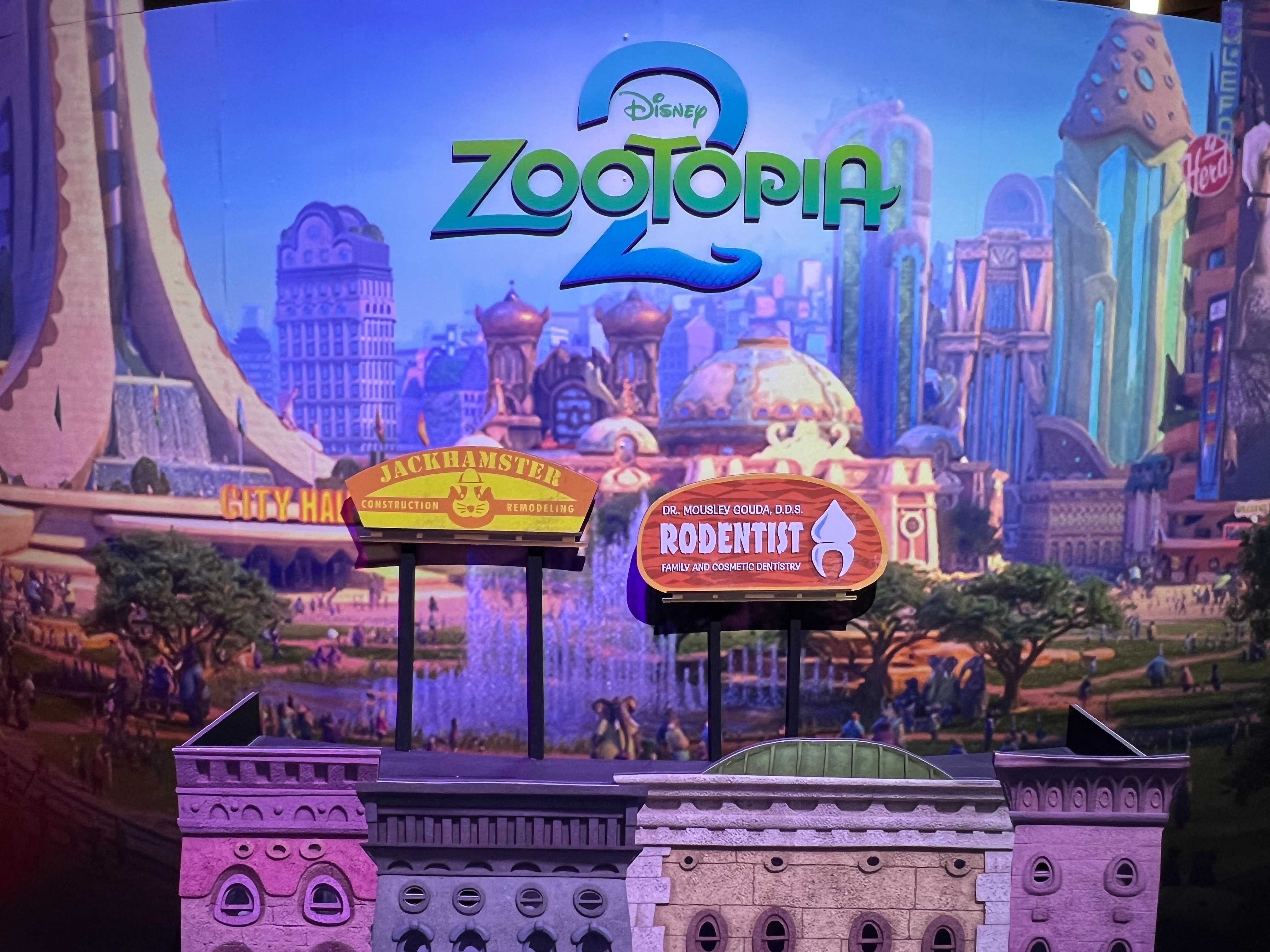 Oootopia 'Zootopia 2's D23 Booth Welcomes You to the Marsh Market