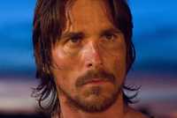 Christian Bale's Dan Evans looking stern in 3:10 to Yuma