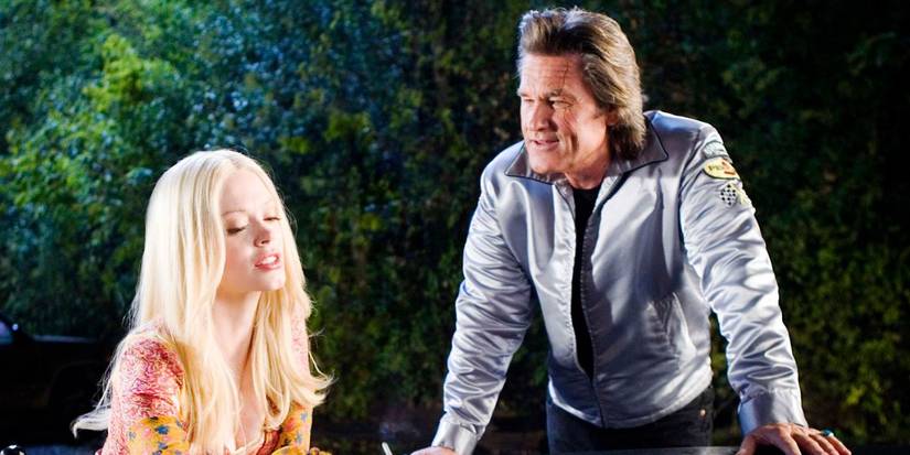 Rose McGowan and Kurt Russell in Quentin Tarantino's Death Proof