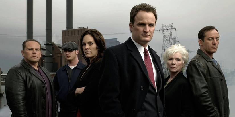 The cast of Brotherhood posing for a photo.