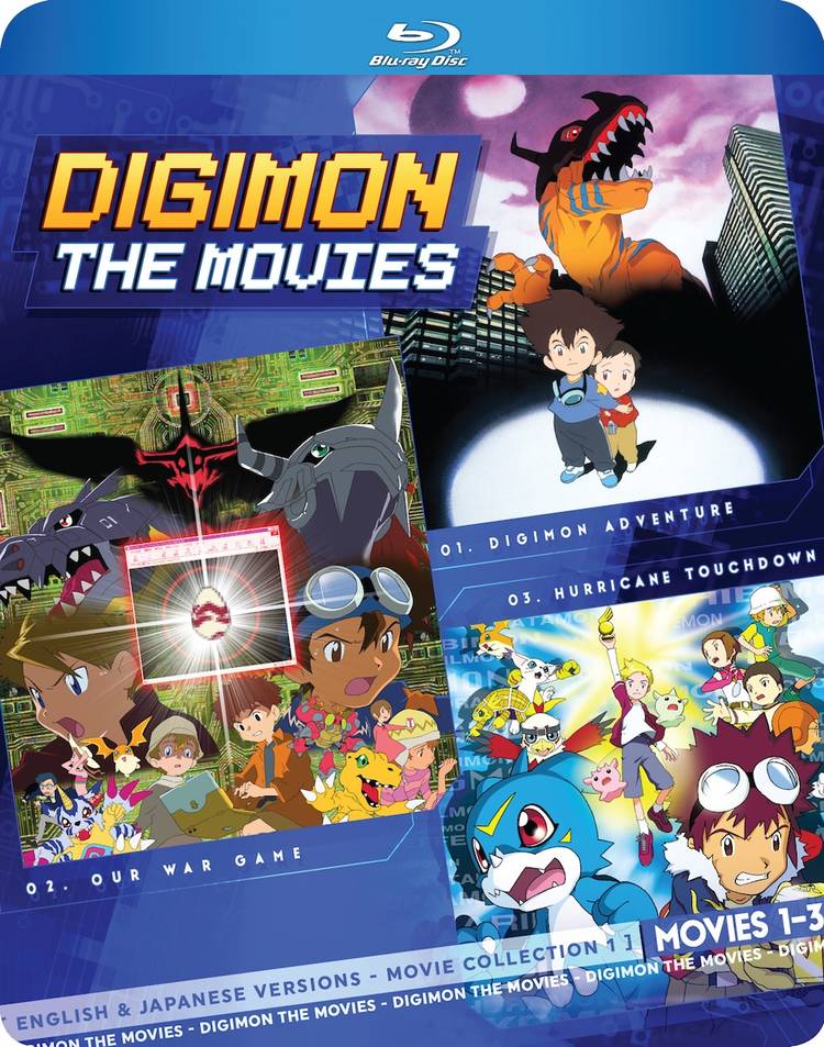 The First Three ‘Digimon’ Movies Are Coming To BluRay in