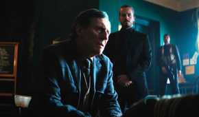 Gabriel Byrne as the Chancellor in Ballerina.