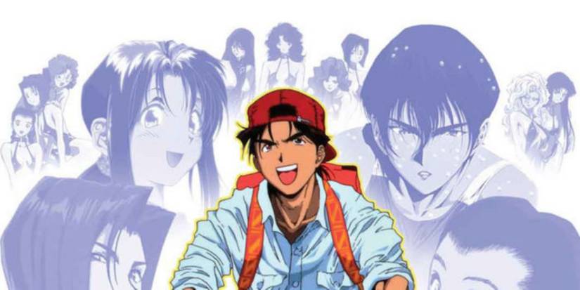 Poster untuk Golden Boy dengan Kentaro, Reiko, Naoko, Ayuko, dan Chie.