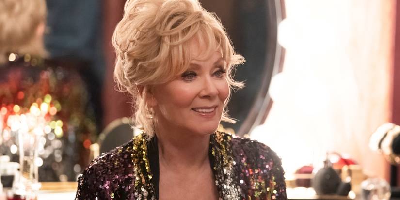 Jean Smart smiling as Deborah Vance in Season 1 of Hacks