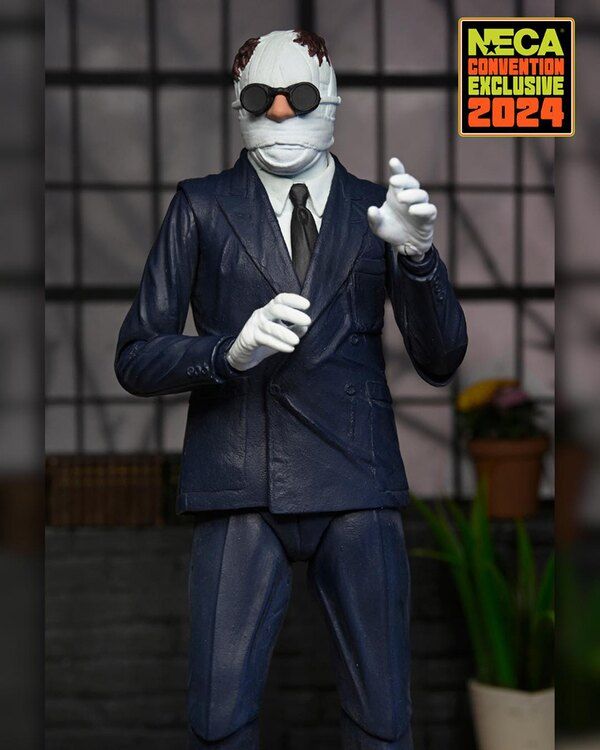 ‘The Invisible Man’ Glows in the Dark With New Chilling Retro NECA Figure