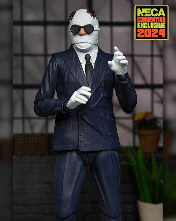 Chicago Invisible Man ‘The Invisible Man’ Glows in the Dark With New Chilling Retro NECA Figure
