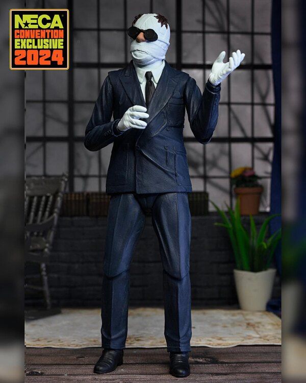 ‘The Invisible Man’ Glows in the Dark With New Chilling Retro NECA Figure