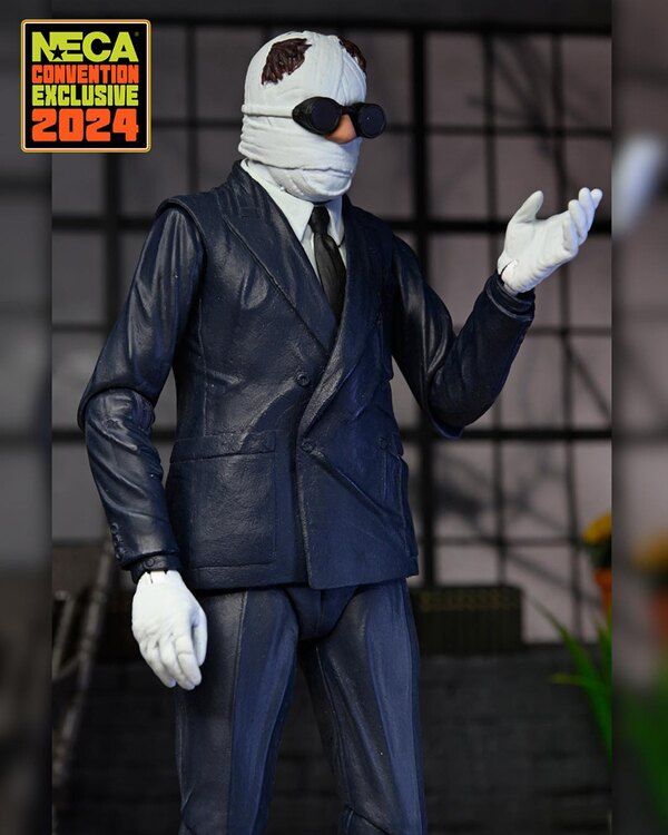 ‘The Invisible Man’ Glows in the Dark With New Chilling Retro NECA Figure