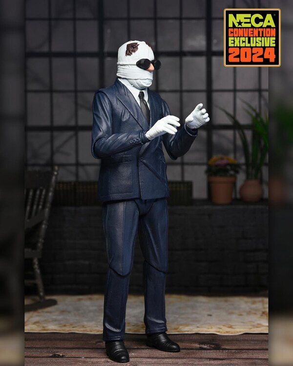 ‘The Invisible Man’ Glows in the Dark With New Chilling Retro NECA Figure