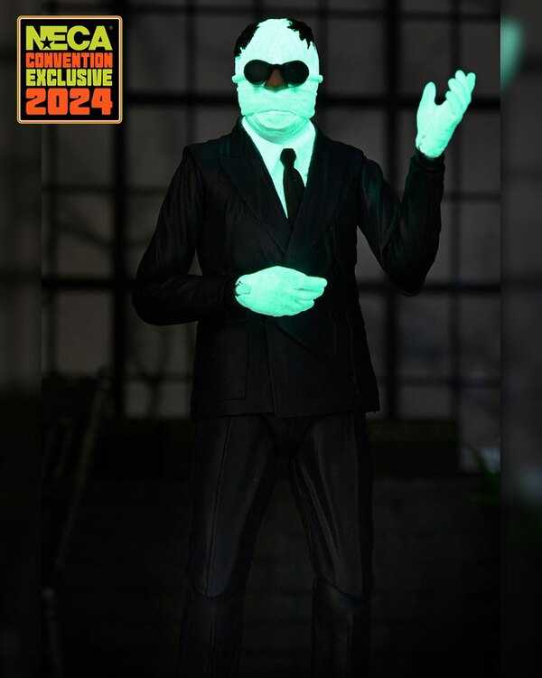 Chicago Invisible Man ‘The Invisible Man’ Glows in the Dark With New Chilling Retro NECA Figure