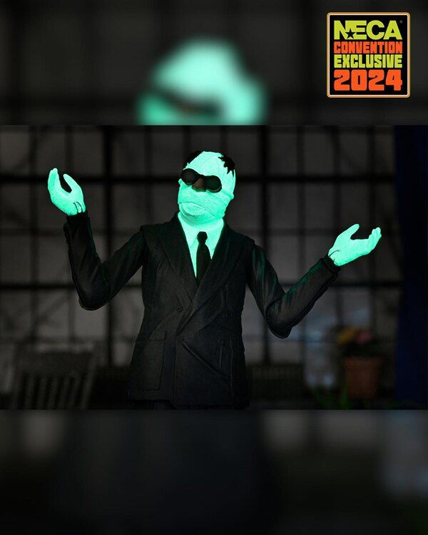 ‘The Invisible Man’ Glows in the Dark With New Chilling Retro NECA Figure