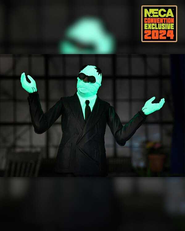 Chicago Invisible Man ‘The Invisible Man’ Glows in the Dark With New Chilling Retro NECA Figure