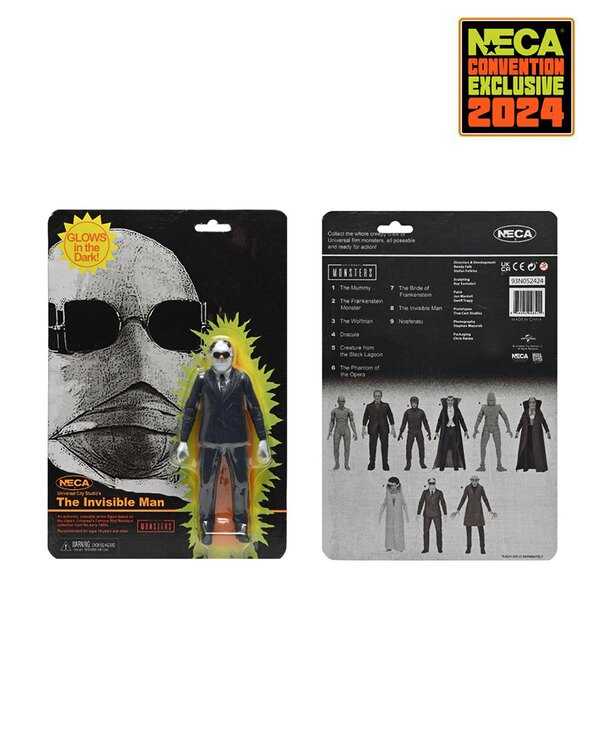 Chicago Invisible Man ‘The Invisible Man’ Glows in the Dark With New Chilling Retro NECA Figure